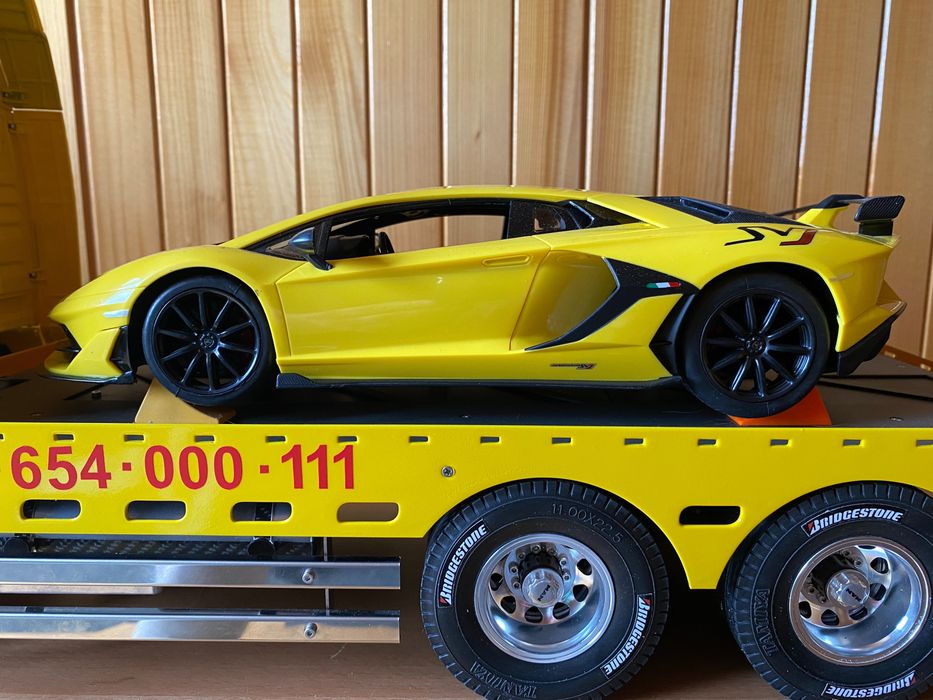 Tamiya - Laweta RC z Lambo RC.