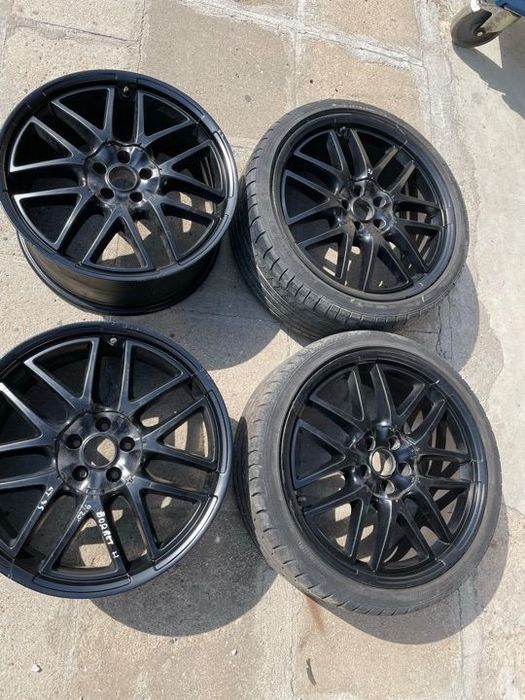 20’ felgi Borbet H mercedes audi 5x112 czarne