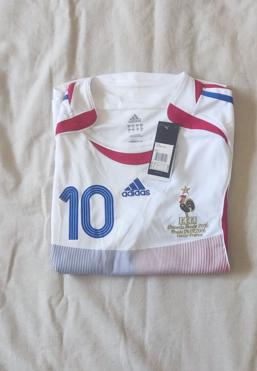Camisola França Zidane #10 – Final Mundial 2006 – Retro Futebol