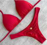 Bikini vermelho NOVO (S e M)