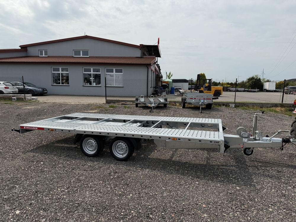 Laweta dwuosiowa 452x205 TEMARED CAR DECK 4520 S DMC:2.7T NOWY MODEL!