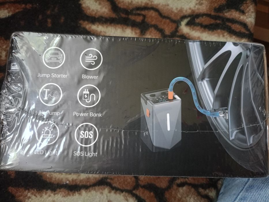 Nowy powerbank z kompresorem