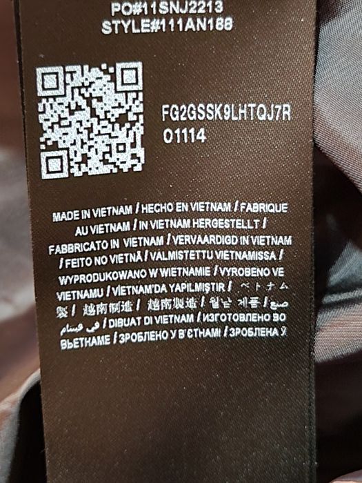 Оригінал 100% чоловіча зимова куртка guess  xl