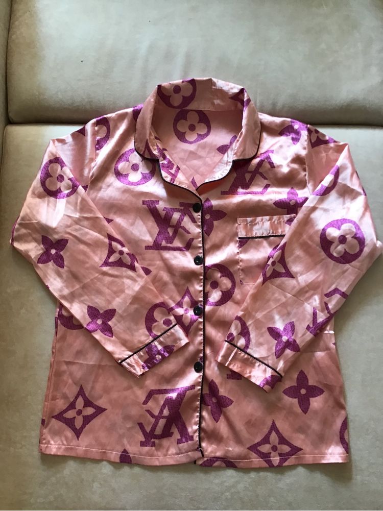 Сорочка домашня блуза сон піжамна lv
