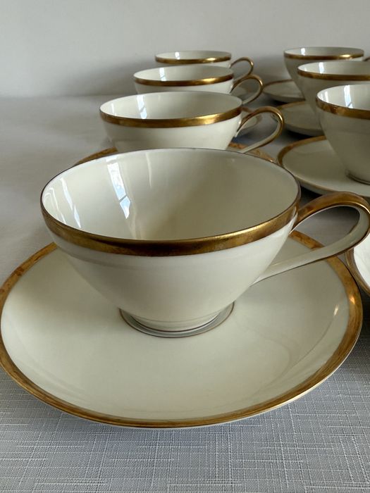 Filiżanki z podstawkami KPM Kristen