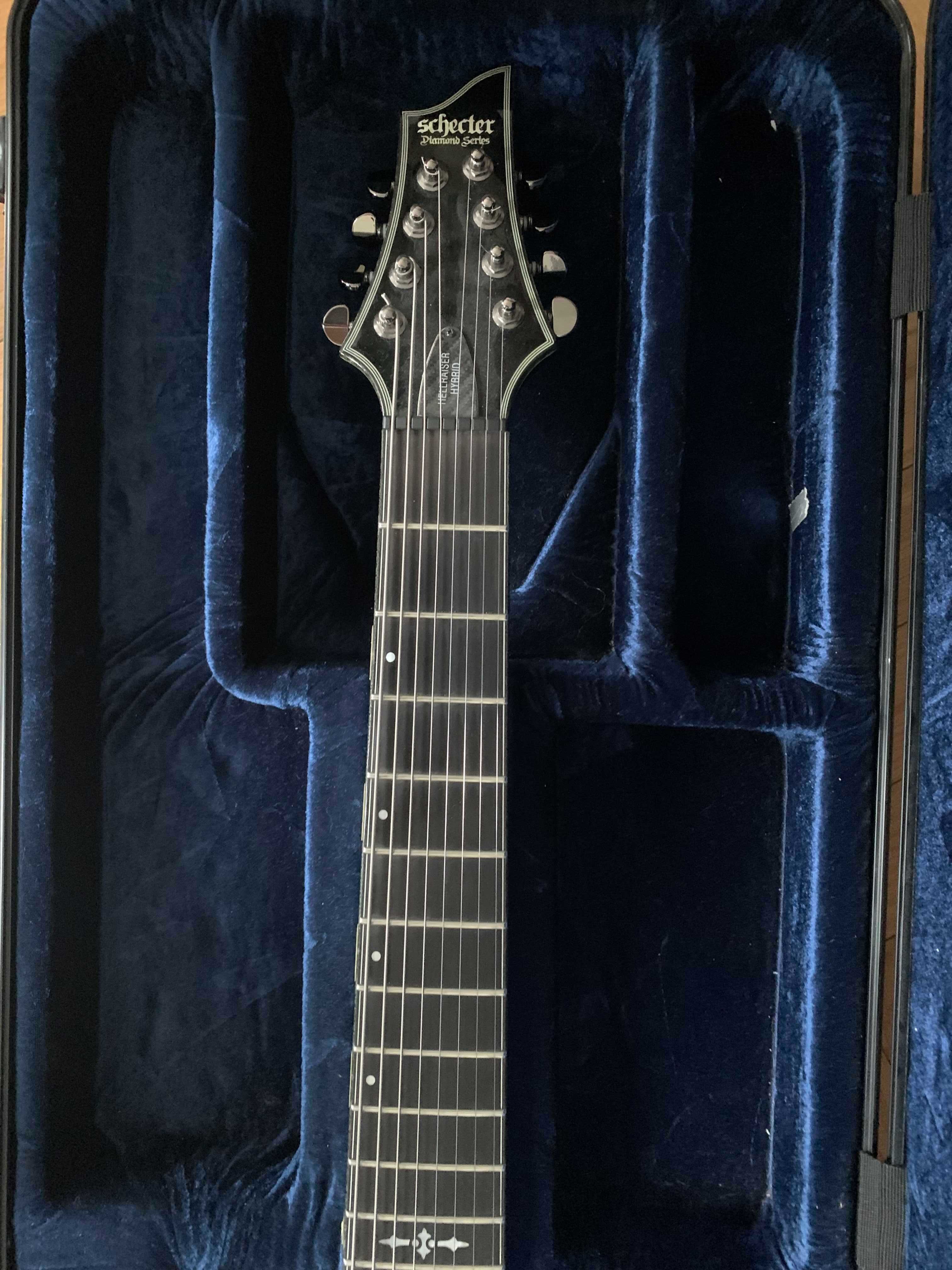 Gitara Schecter Hellraiser Hybrid C-8 Bare Knuckle DiMarzio