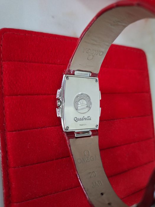 Damski zegarek Omega Constellation  Quadrella