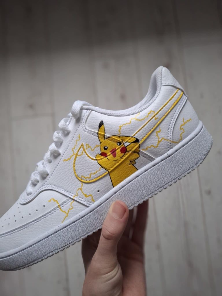 Buty Nike court custom pokemon