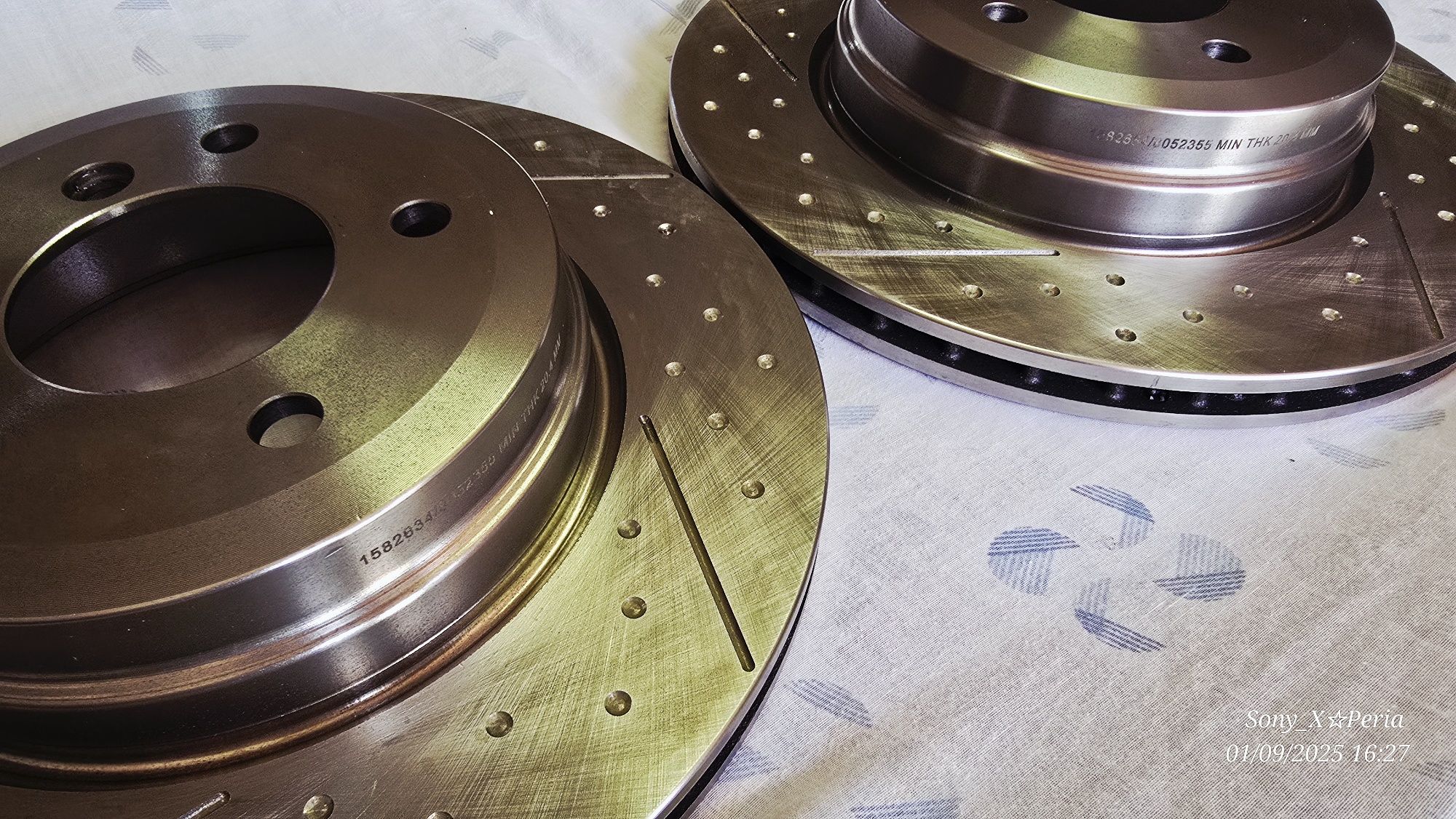 Discos travao bmw