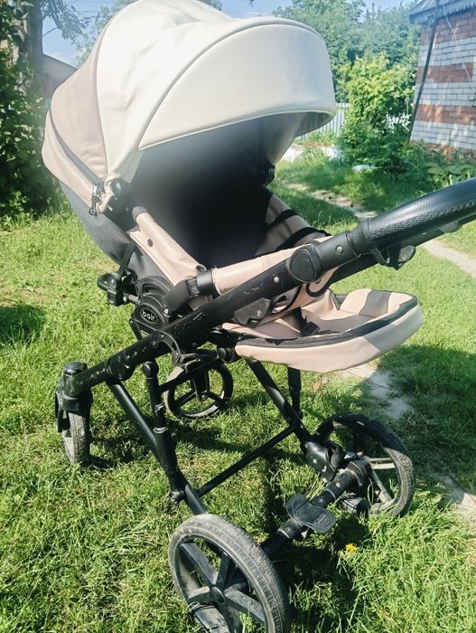 Коляска 2 в 1 kiwi bair бежева