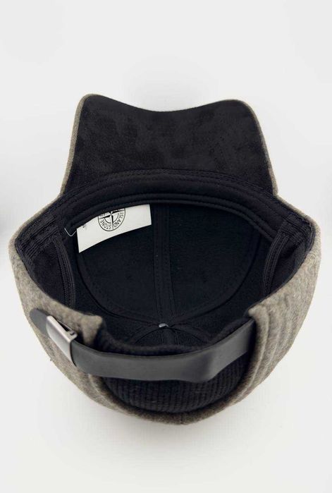 Бейсболка Тракер утеплена на флісі. ВОВНА та Вельвет.