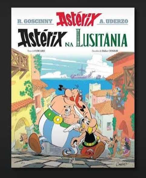 Livro Asterix na Lusitânia
