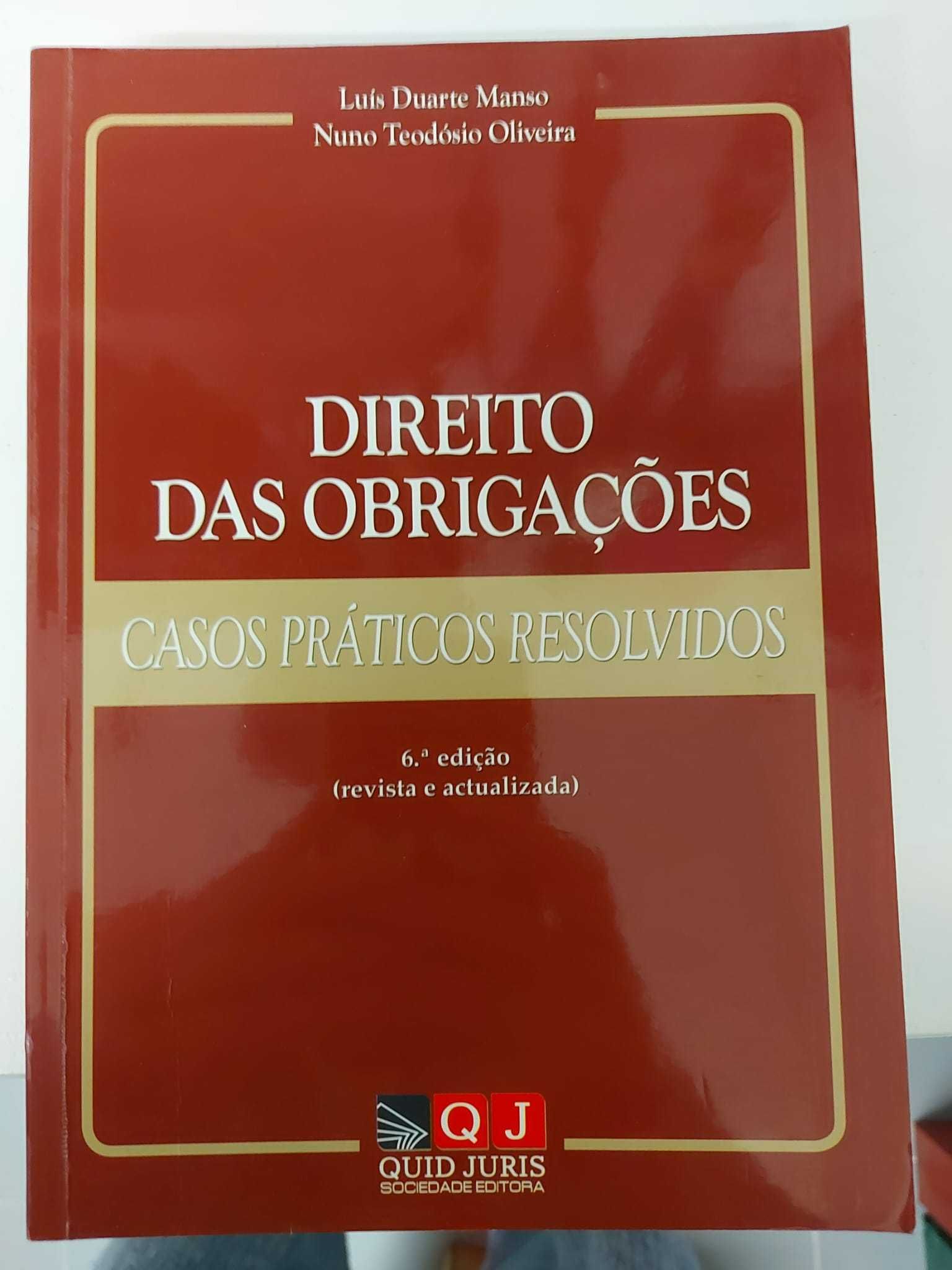 Três Livros da série "Quid Juris?" Casos Práticos Resolvidos