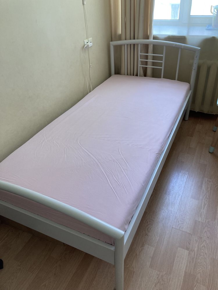 Ліжко односпальне JYSK VALSTED + матрац + каркас
