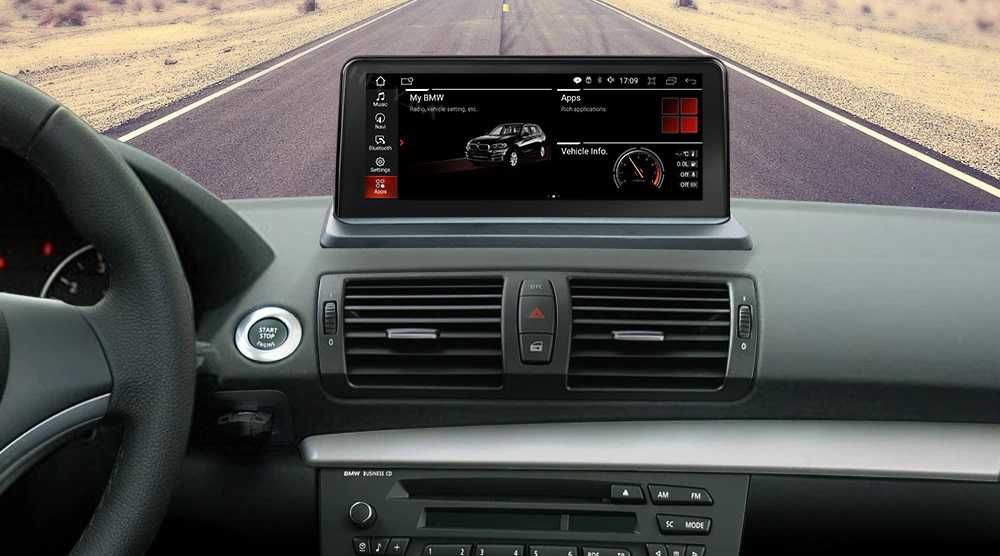 BMW E87 E81 E88 E82 Radio FM DAB+ Opcja Android GPS WiFi 4G MP3 iDrive