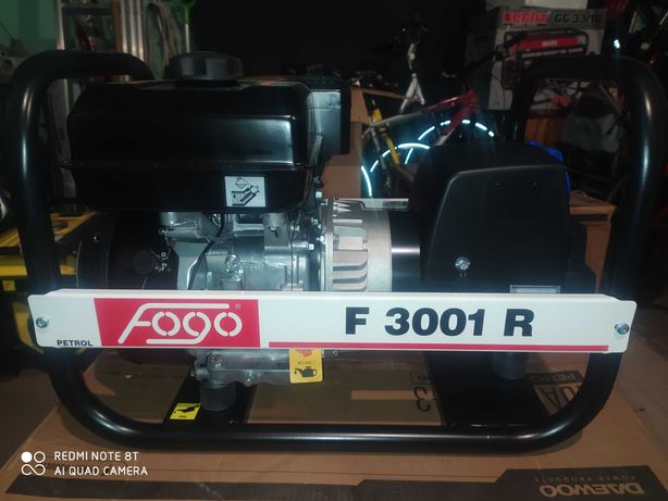Генератор FOGO F3001R однофазний надійний агрегат в наявності.