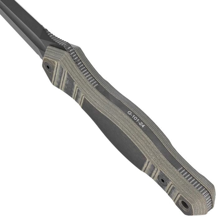 Nóż Mikov Golak LE Black/Olive G10, Black DLC N690 by Roman Hippík