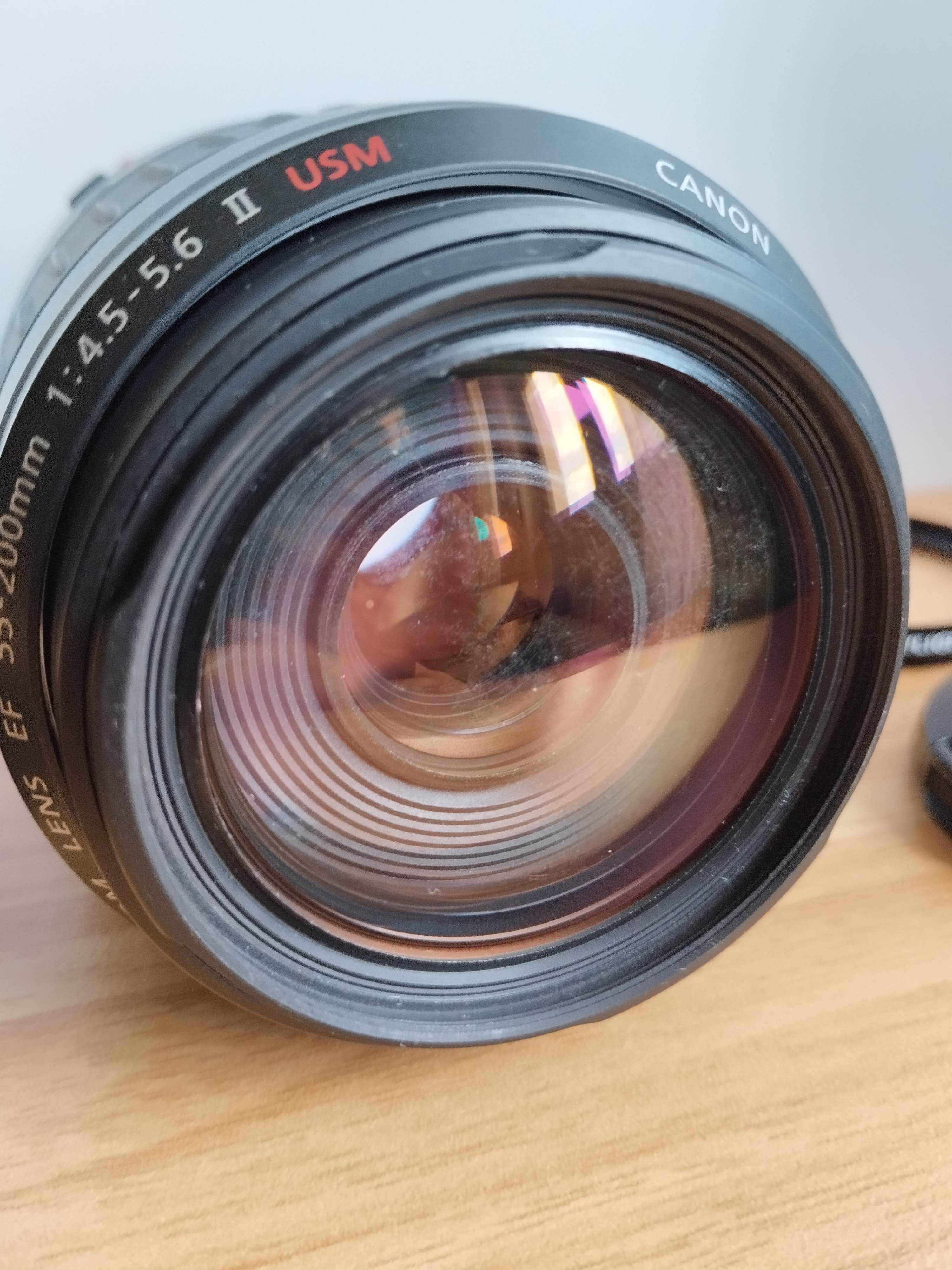 Objetiva Canon EF 55-200 1:4.5-5.6 II USM