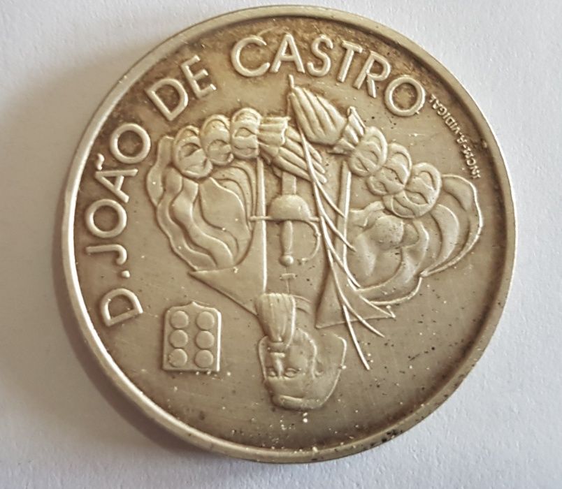 Moeda de 1000 escudos D. João de Castro