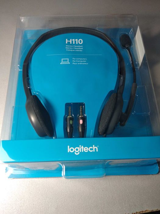 Навушники офісні Logitech H110 Stereo Headset