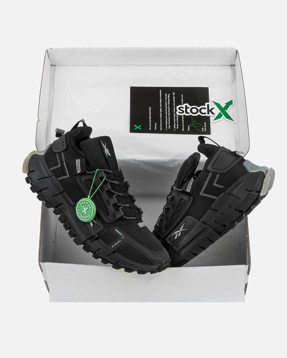 Мужские кроссовки Reebok Zig Kinetica Black. Размеры 41-45