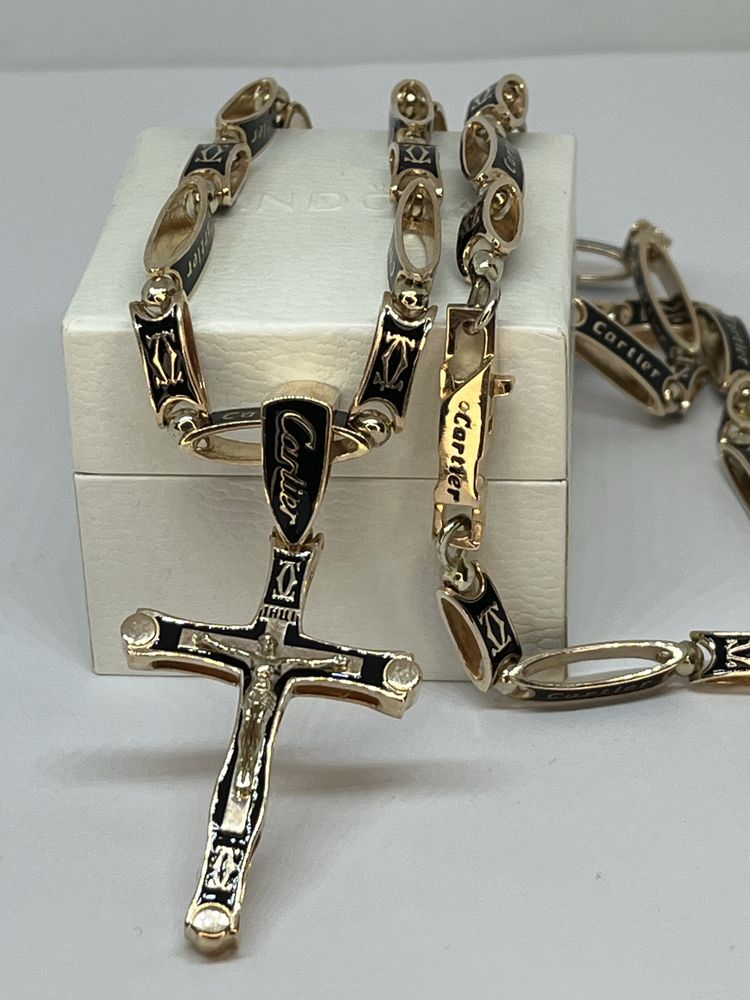 Золотий ланцюжок «Cartier» 65.37 г.
