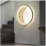 Plafon okrągły dekoracyjny Lampa Led na ścianę Księżyc 60 cm 3D Moon