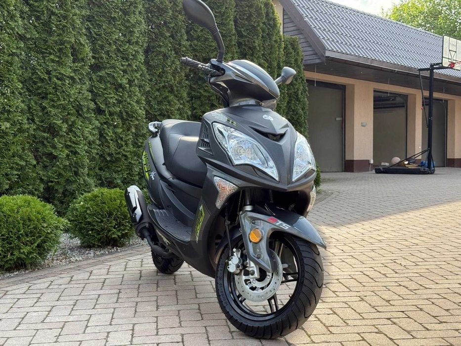 SKUTER BARTON FALCON 50cc duży XXL NOWY 4T ! 3 Lata Gwarancji !