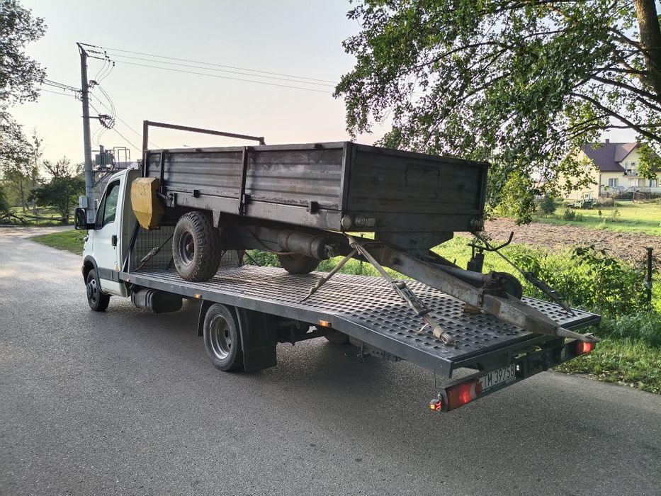 Przewóz maszyn rolniczych i budowlanych