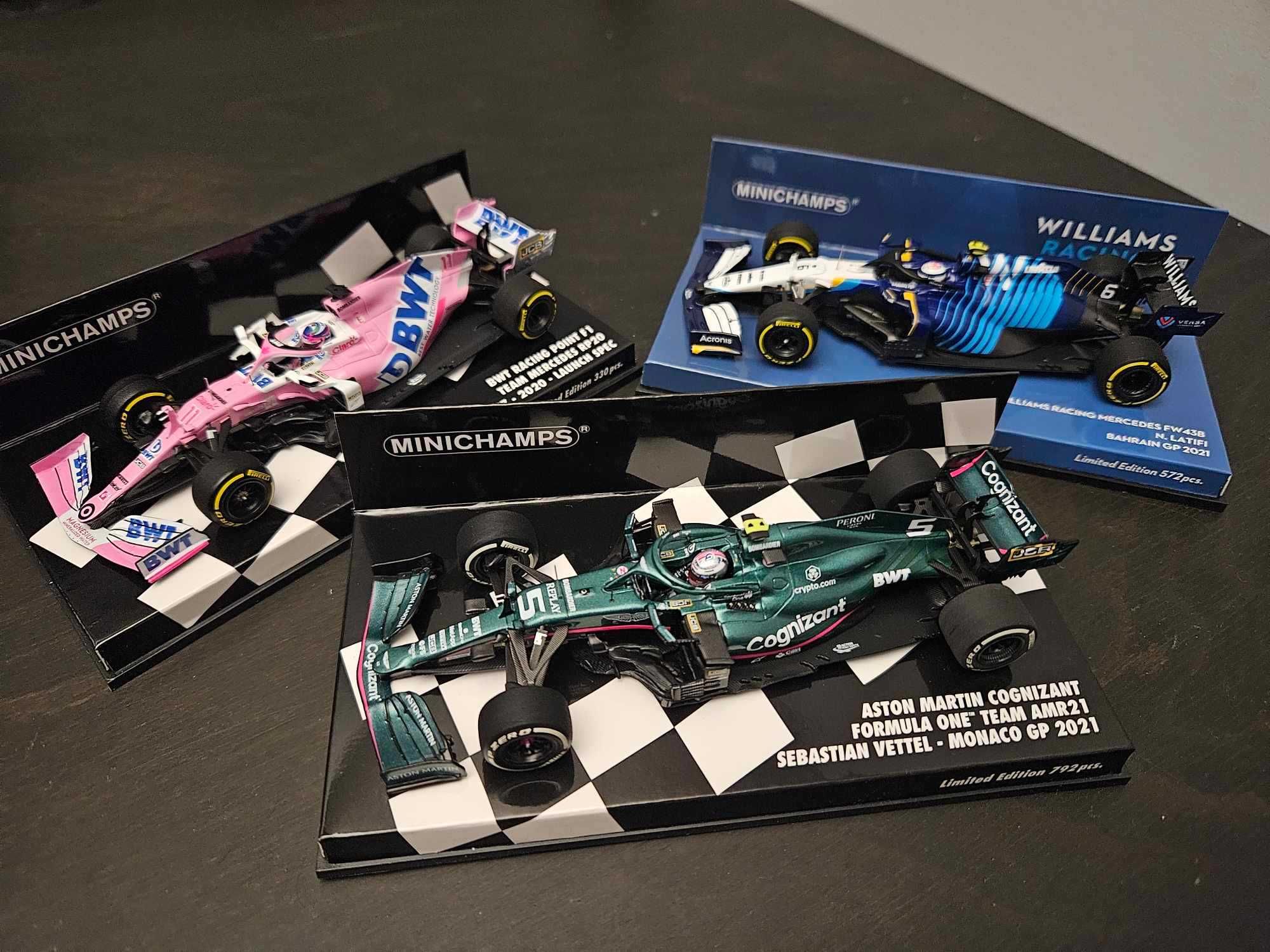 Kolekcja modeli F1 1:43 - 2019/2021