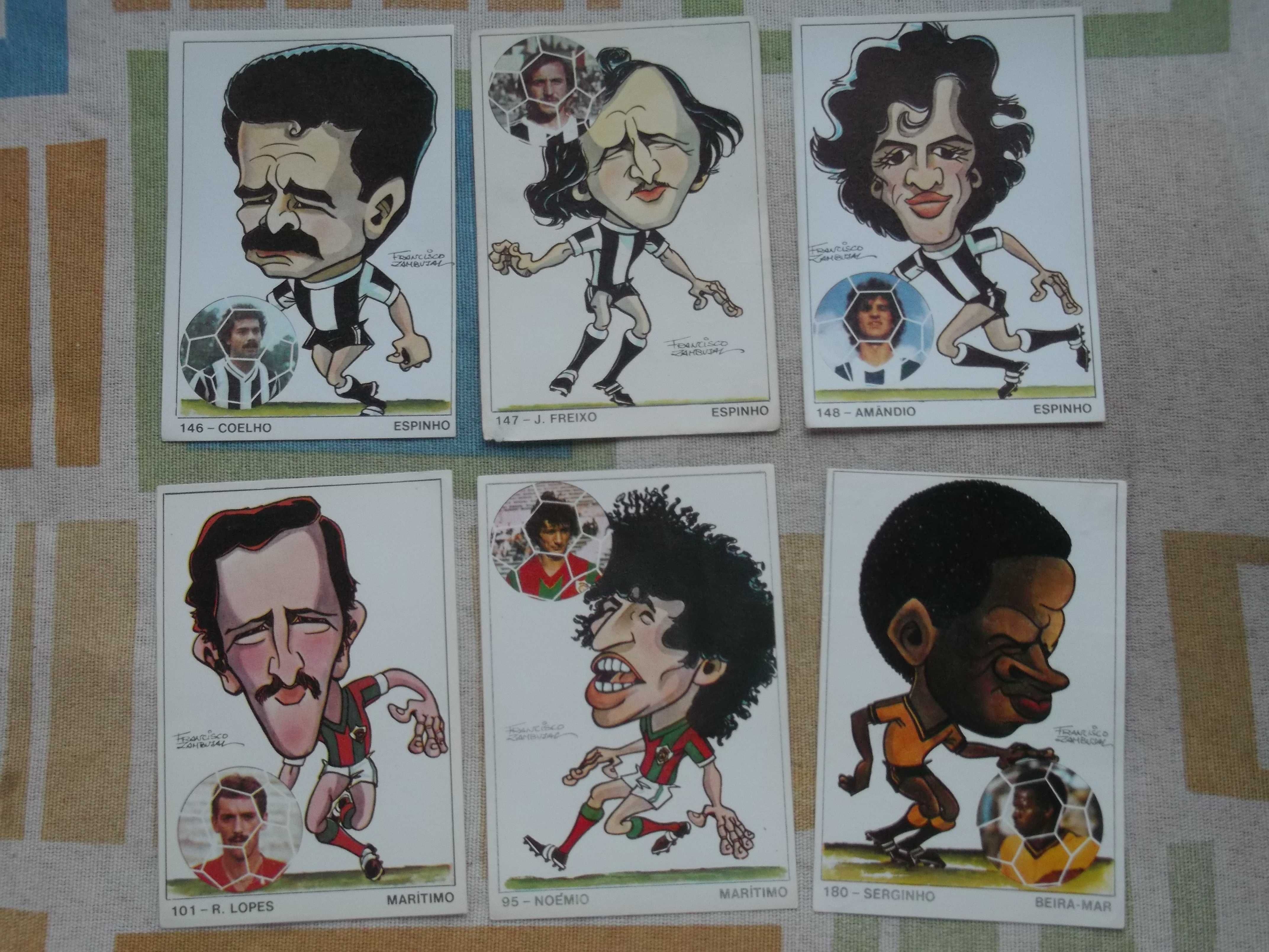 Cromos antigos  caricaturas