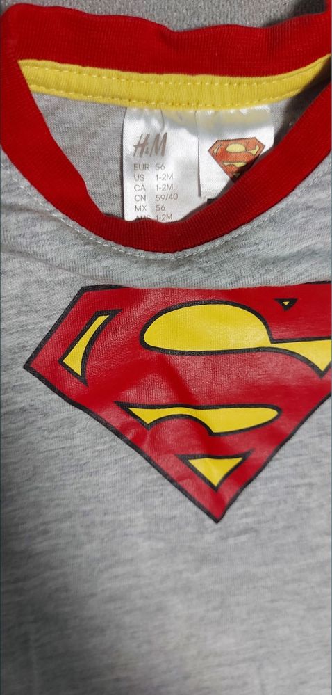 Rampersy Superman H&M rozmiar 56