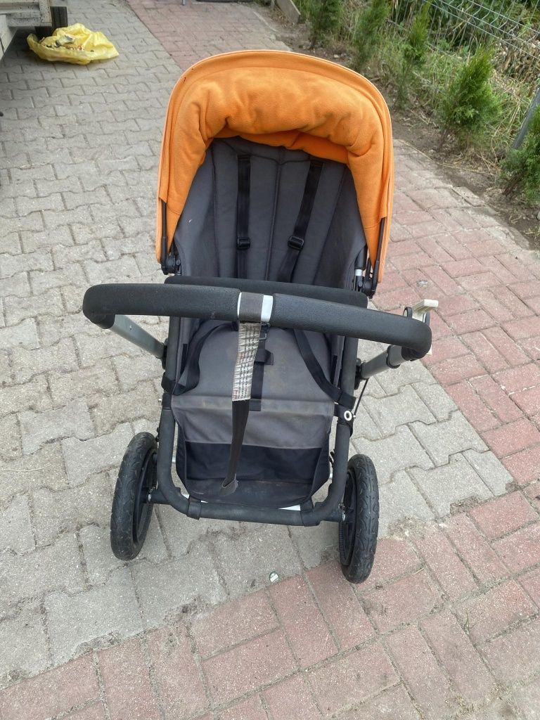 Wózek 2w1 spacerówka i gondola Bugaboo cameleon Orange