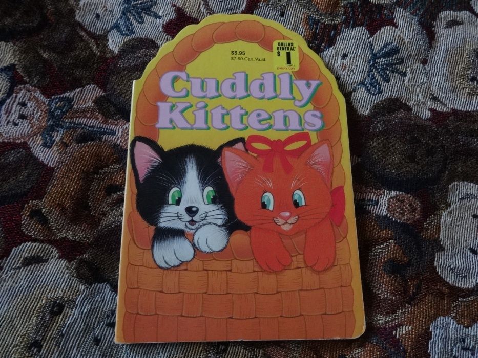 Сuddly Kittens детская книга на английском языке