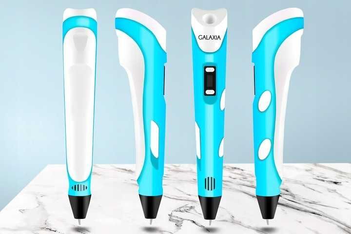 DŁUGOPIS 3D Dla Dzieci DRUKARKA 3 D PEN Zestaw Wkłady PLA 110 METRÓW