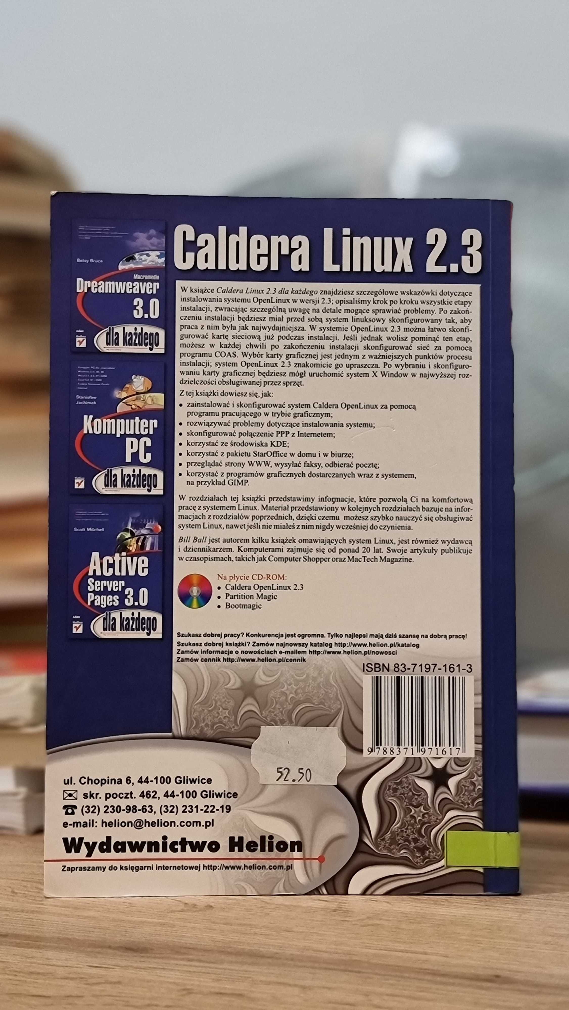 "Caldera Linux 2.3 dla każdego" - Bill Ball