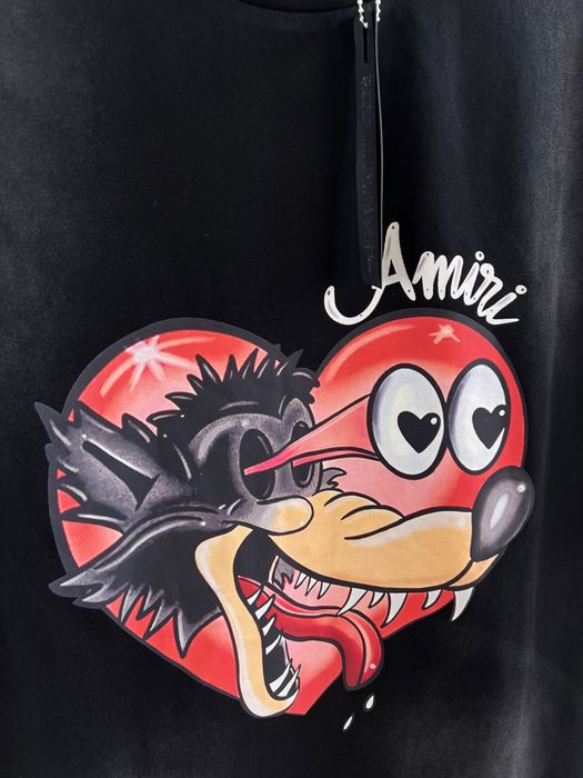 Футболка Amiri SS25 “Hopeless Romantic” Faded