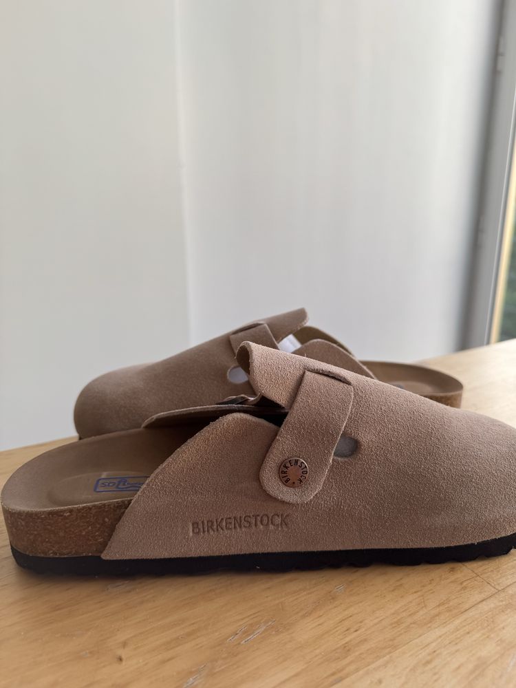 Sandálias Birkenstock bege 40