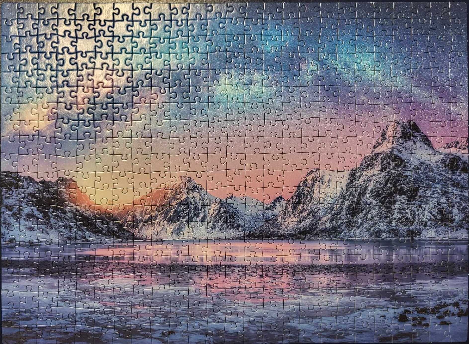 Puzzle 500 el. kompletne