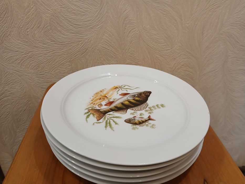 Набір тарілок Eschenbach. Риби. Німеччина