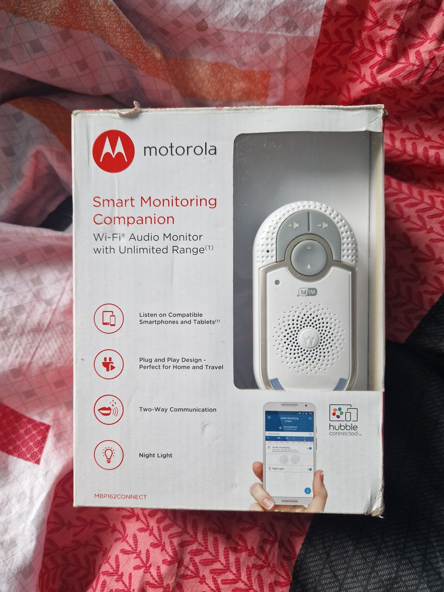 Niania elektroniczna Motorola Smart Monitoring Wi-fi audio monitor