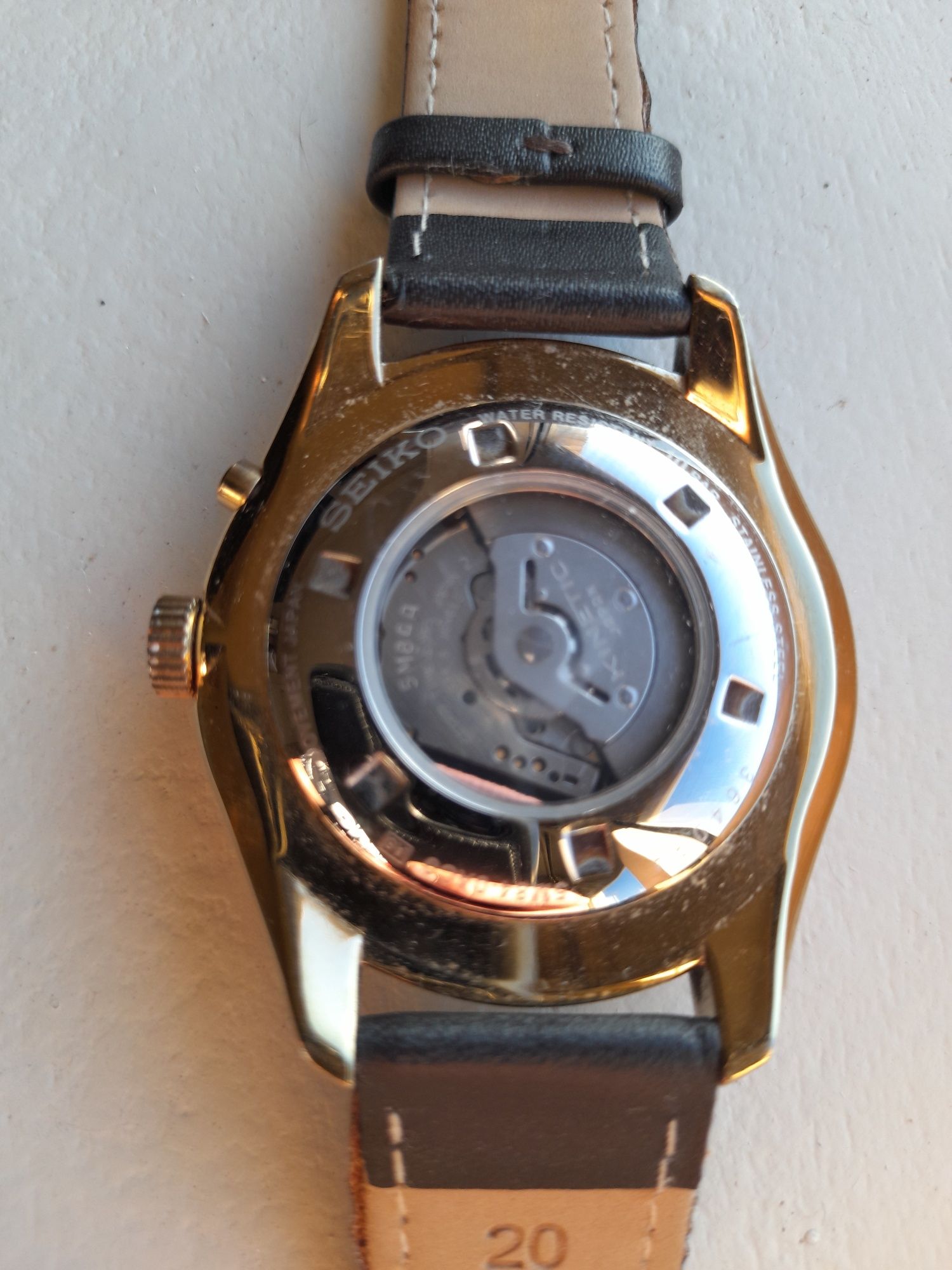 Relógio Seiko Kinetic – Automático a Quartzo (carregamento por movimen