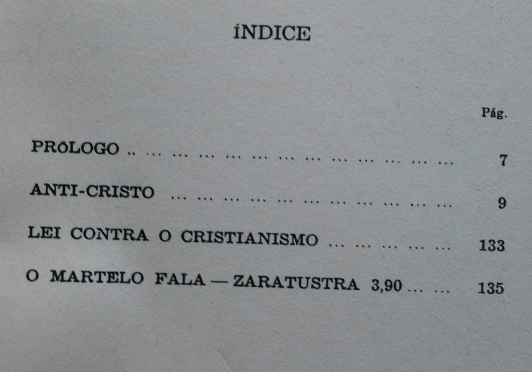 O Anti-Cristo de Frederico Nietzsche