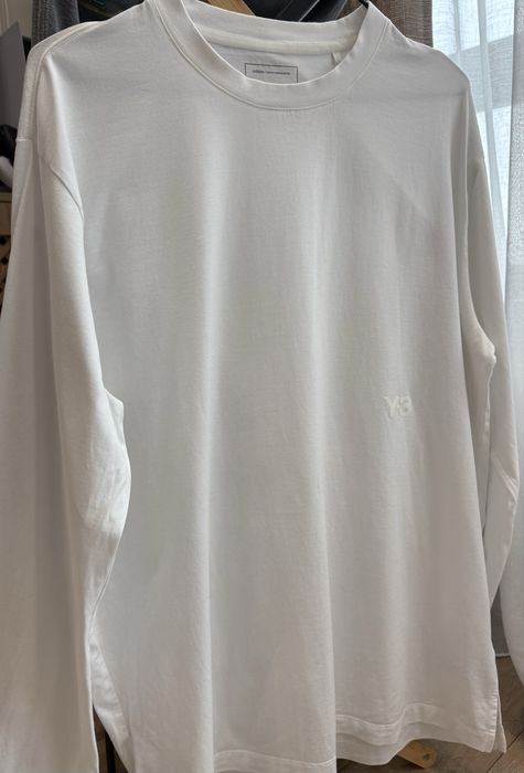 Білий лонгслів Y-3 x adidas