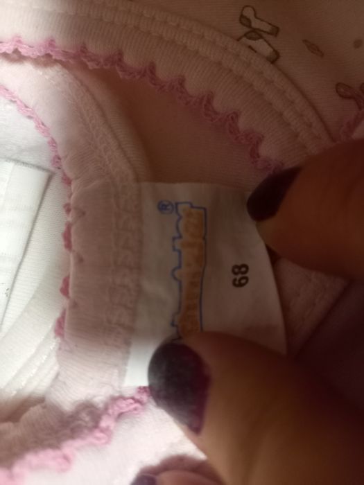 Śpiochy + bluzka 68