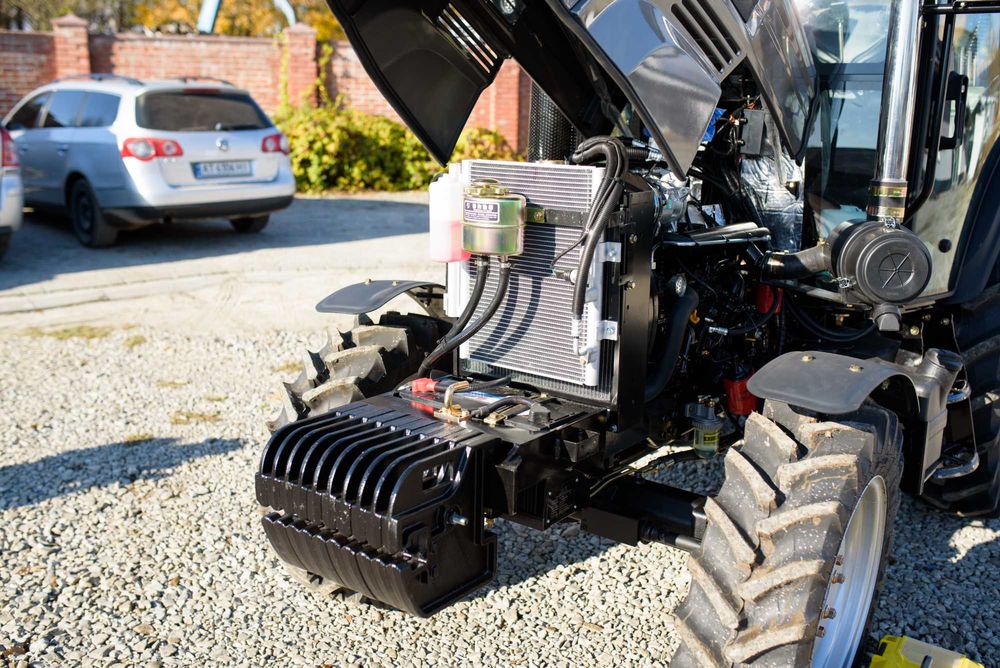 Мінітрактор Скаут 504 Кондиціонер Реверс Компресор Радіальні шини Крюк