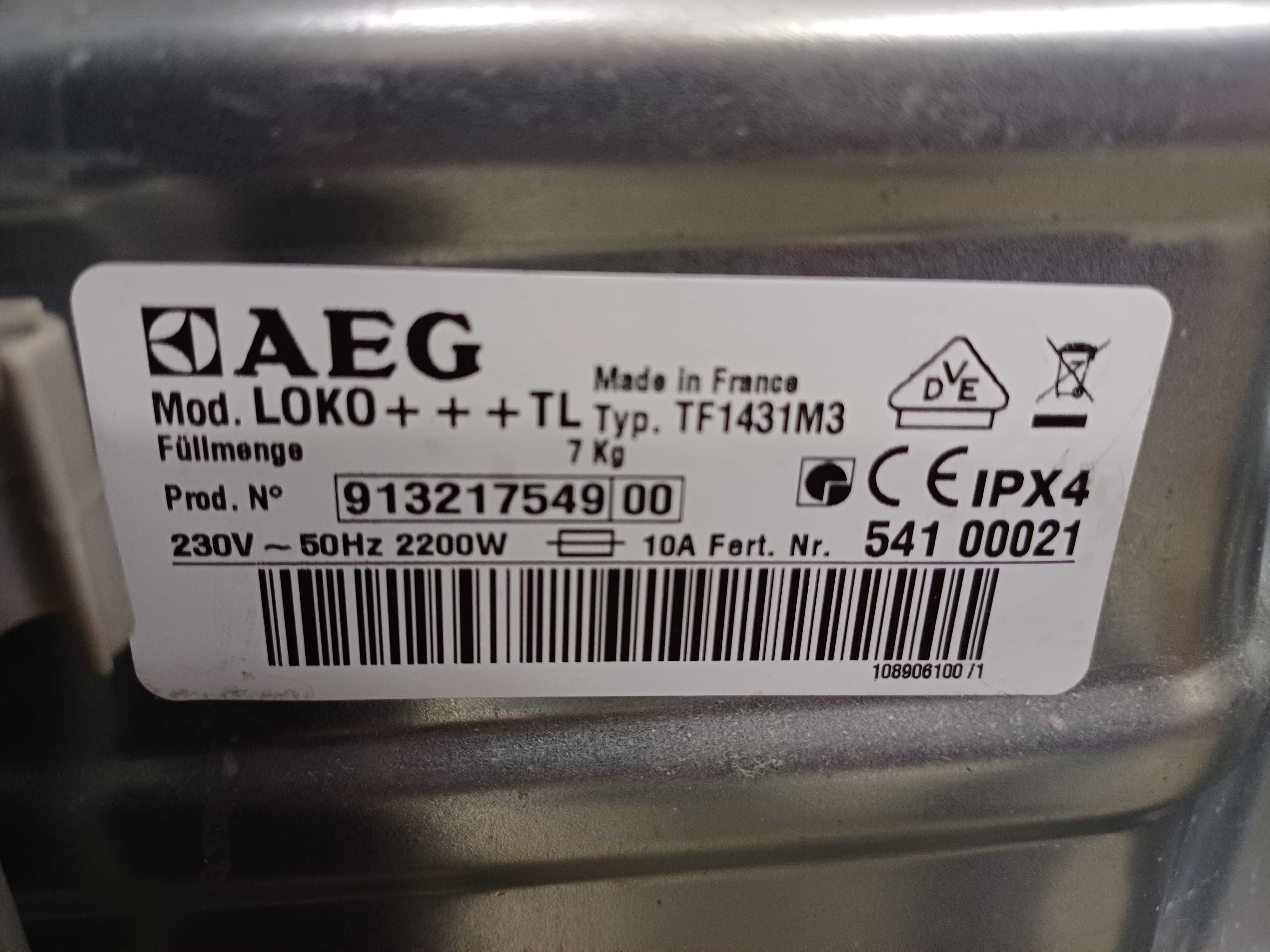 Pralka AEG Loko+++TL 7KG A+++