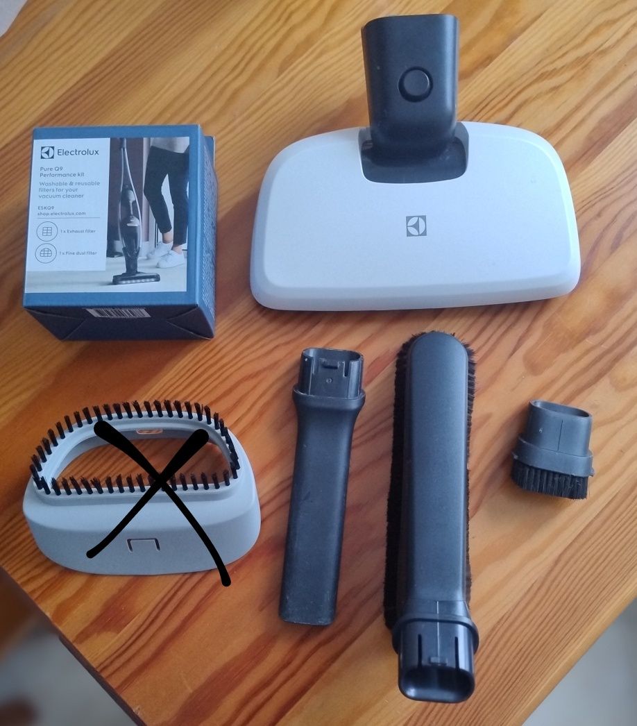 Turboszczotka, szczelinowka,filtr Elektrolux Pure q9
Szczotka do odku