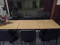 Mesa e cadeiras Café/Restaurante