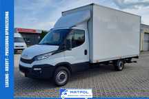 Iveco Daily 35S13, kontener 8PAL, winda 750KG, klima  webasto, r.osi 3,75, zepro 750KG, tempomat, KAT.B
